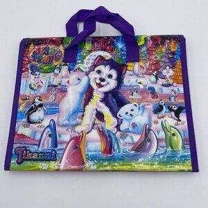 Lisa Frank Tikanni Trifold Out Storage Case Portfolio